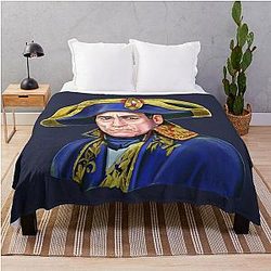 Joaquin Phoenix Painting Throw Blanket