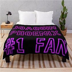 Joaquin Phoenix Throw Blanket