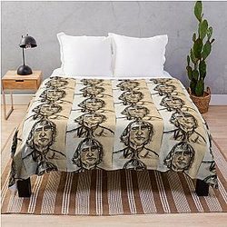 Joaquin Phoenix Napoleon Bonaparte Throw Blanket