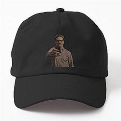 Joaquin Phoenix in his dad hat