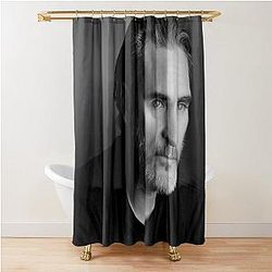 Joaquin Phoenix Wallpaper Shower Curtain