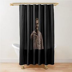Joaquin Phoenix in Her Shower Curtain