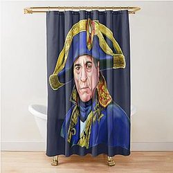 Joaquin Phoenix Painting Shower Curtain