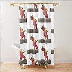 Poster The Joker movie starring Joaquin Phoenix Shower Curtain