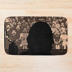 Joker and the Clowns - Joaquin Phoenix Bath Mat