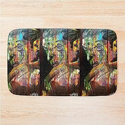 Joaquin Phoenix Joker Portrait Bath Mat
