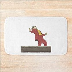 Post of the Joker movie starring Joaquin Phoenix Bath Mat