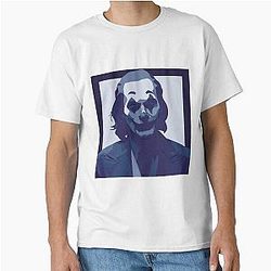 Joaquin Phoenix Smile Blue Classic T-Shirt