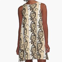 Joaquin Phoenix Napoleon A-Line Dress