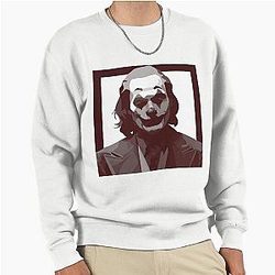 Joaquin Phoenix Smile Red Pullover Sweatshirt