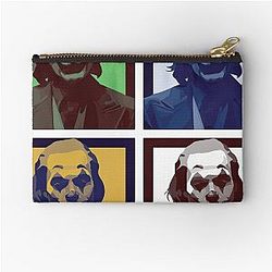 Joaquin Phoenix Smile Zipper Pouch