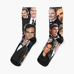 Joaquin Phoenix College Socks