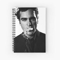 Joaquin Phoenix Joker Actor Spiral Notebook
