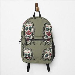Joaquin Phoenix illustration backpack