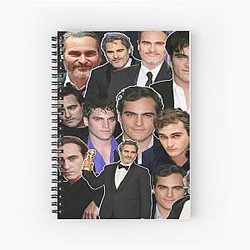 Joaquin Phoenix Spiral Notebook