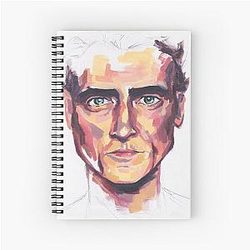 Joaquin Phoenix Painting Notebook