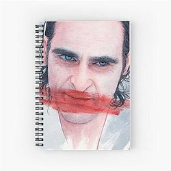 Joaquin Phoenix Spiral Notebook