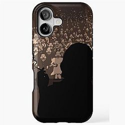 Joker and the Clowns - Joaquin Phoenix iPhone Tough Case