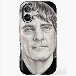 Beautiful Actor Joaquin Phoenix Portrait T-Shirt Tough Case