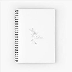Joaquin Phoenix Vanity Fair Shoot Spiral Notebook