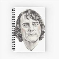 Beautiful Joy Act Joaquin Phoenix Portrait Quote T-Shirt Sticker Notebook