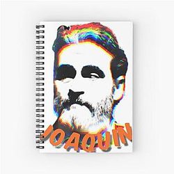 Joaquin Phoenix Spiral Notebook