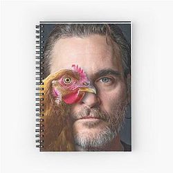 Joaquin Phoenix Spiral Notebook