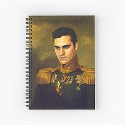 Joaquin Phoenix Spiral Notebook