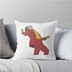 Joker Movie Throw Pillow