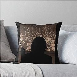 Joker and Joaquin Phoenix Throw Pillow