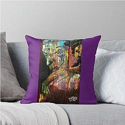 Joaquin Phoenix Joker Portrait Throw Pillow