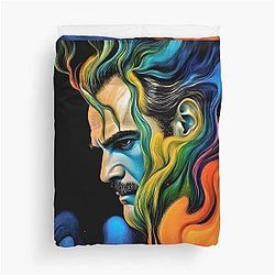 Joaquin Phoenix in Duvet Cover