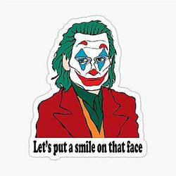 Joaquin Phoenix Fan Art Sticker