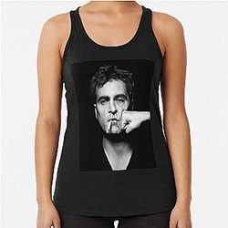 Joaquin Phoenix Black Tank Top