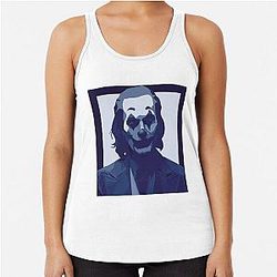 Joaquin Phoenix - Smile Racerback Tank Top