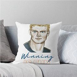 Joe Burrow Winning is Fun Throw Pillow