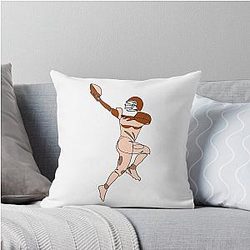 Joe Burrow NFL Throw Pillow