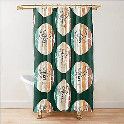 Joe Burrow Shower Curtain