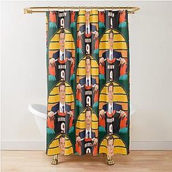 Joe Burrow Jersey Shower Curtain