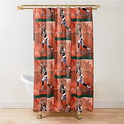 Joe Burrow Sleeveless Top Shower Curtain