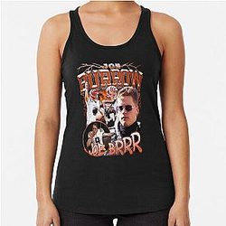 Vintage Bootleg Joe Burrow Rap TShirt Unisex Ultra Oversized Racerback Tank Top