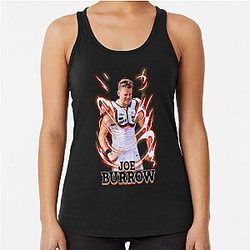 Joe Burrow Fan Art Racerback Tank Top