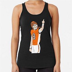 Joe Burrow Racerback Tank Top