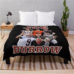 Joe Burrow Throw Blanket