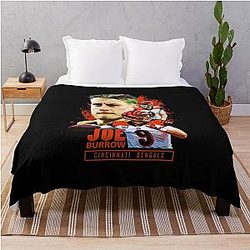Joe Burrow Bengals Throw Blanket
