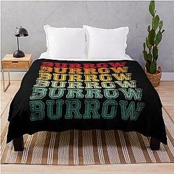 Joe Burrow Bengals Throw Blanket
