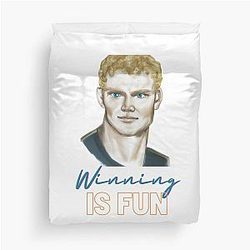 Joe Burrow Winning Duvet Cover