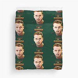 Joe Burrow The King Duvet Cover
