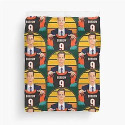 Joe Burrow Jersey Duvet Cover