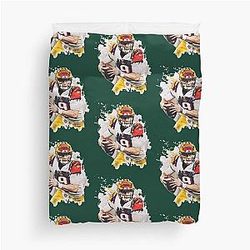 Joe Burrow Bengals Duvet Cover"
